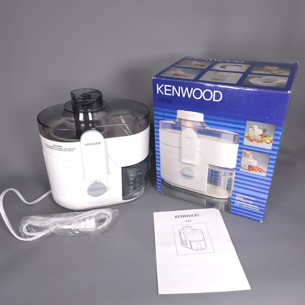 KENWOOD Limited JE500 Centrifugal Juice 150w Juice Extractor w/ Cup Box